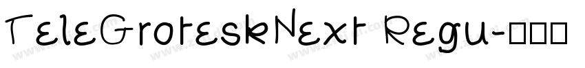 TeleGroteskNext Regu字体转换